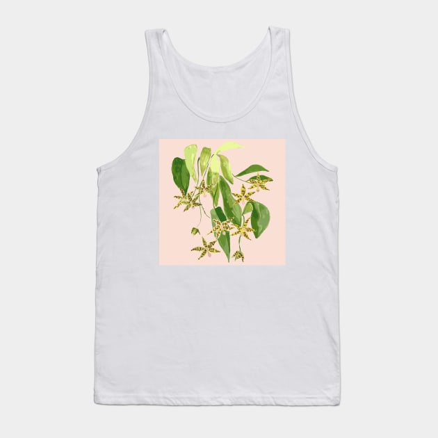 Le Orchidee Tank Top by Limezinnias Design